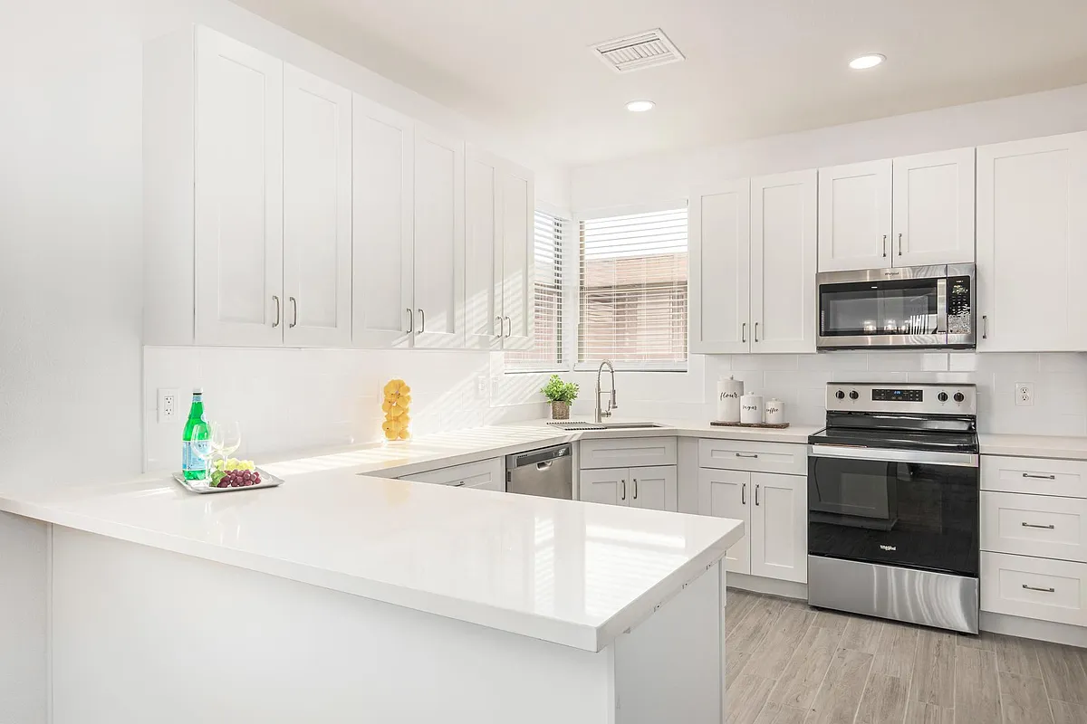 View from dining area into kitchen - 17216 E Salida Dr #A