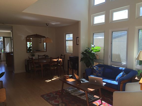 Living and dining area