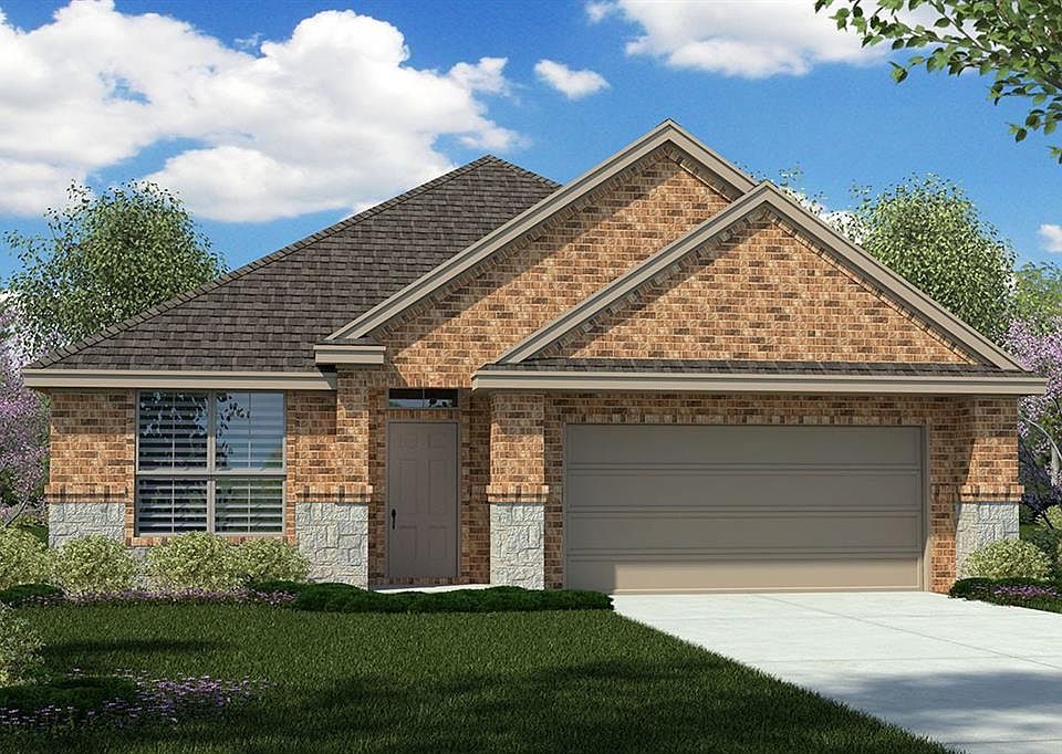 D.R. Horton's Los Alamos Floorplan. Actual home may vary from illustration.