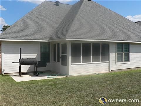 Grilling patio and screened porch