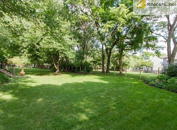 Large fenced in backyard