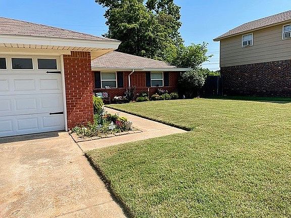 Established lawn and gardens