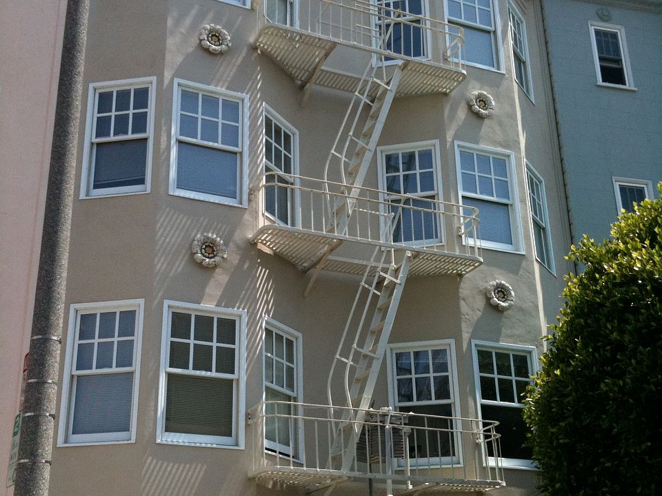 Front of building