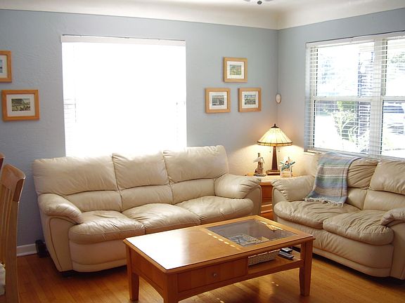 Lots of light and beautiful oak floors