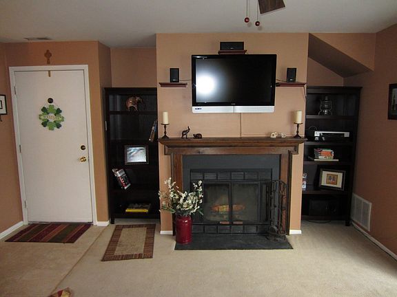 Living Room and Fireplace