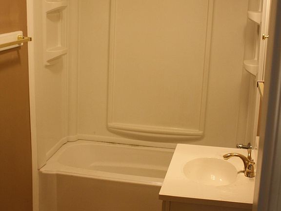 Master bathroom with tub