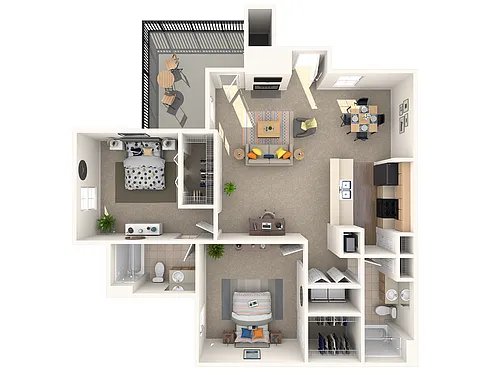 Floor plan B1