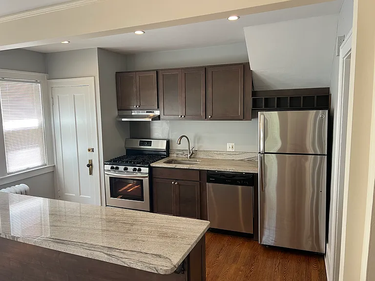 Gas range, dishwasher, refrigerator