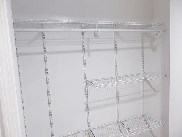 closet in the hallway