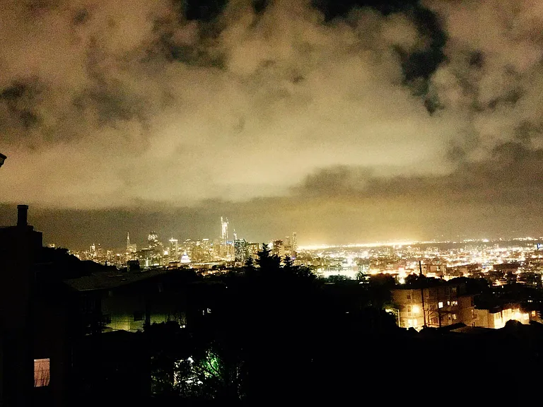 View at night