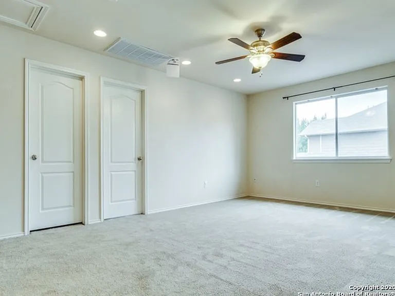 Upstairs living space