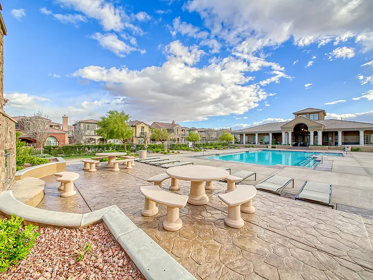 community has two pools