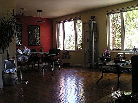 living room and dining room
