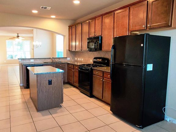 Fridge included in rental.