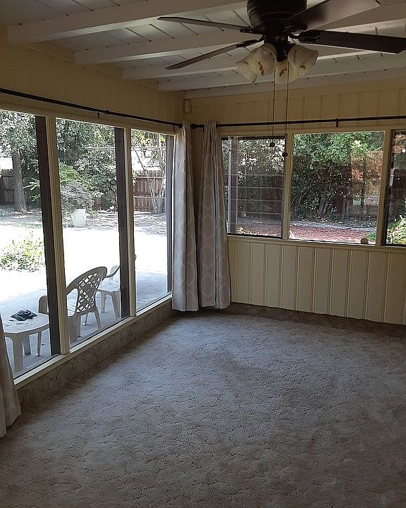Living area off of kitchen 
