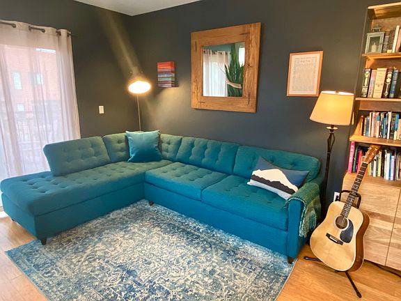 Spacious living room