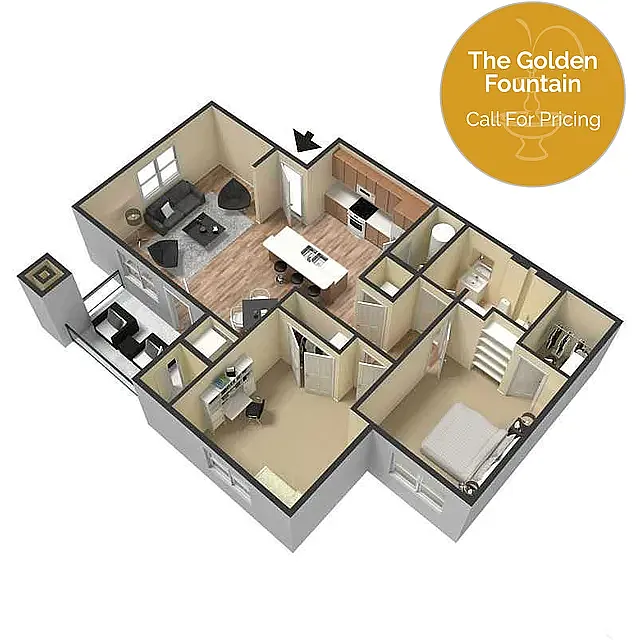 Floor plan Golden Fountain