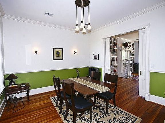 Seperate Bright Dining Room
