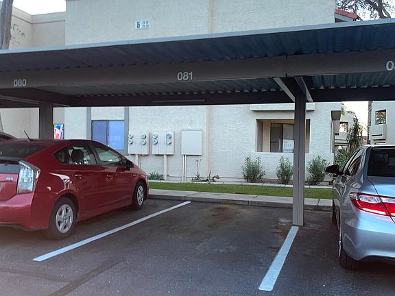 patio from parking