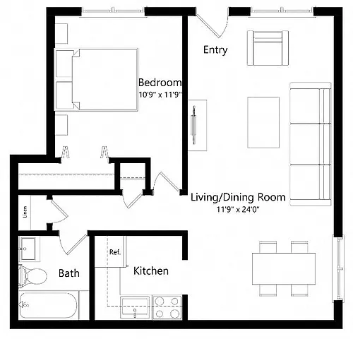Floor plan A3-W