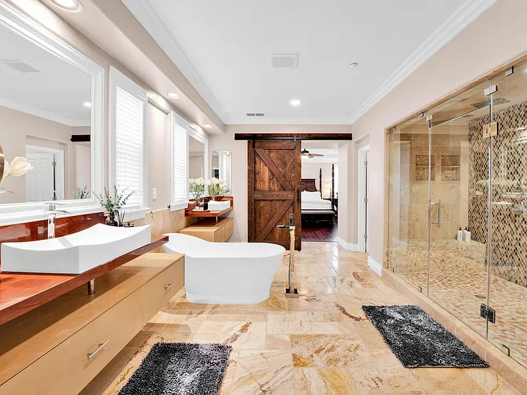 Master bathroom