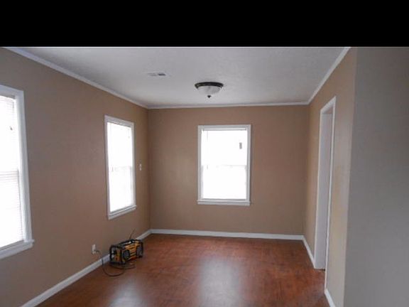 New hardwood floors in dining room