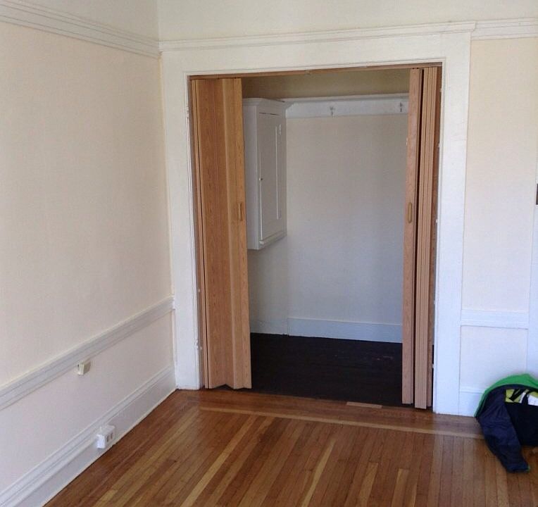 Large walkin closet