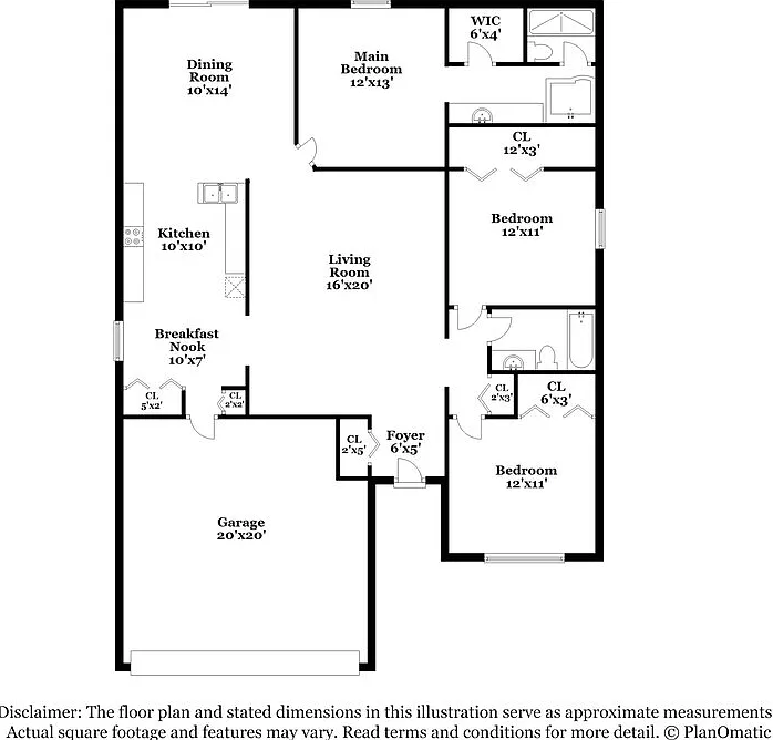 3 bed, 2.0 bath, 1612 sqft, $2,045 — Photo 2