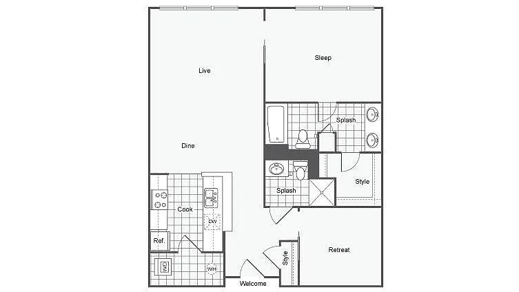 Floor plan The Carmichael I