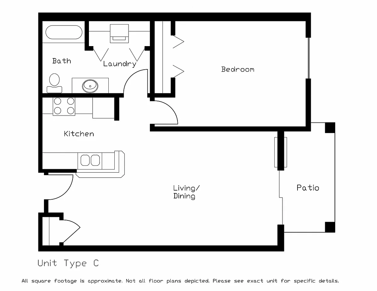 Floor plan Style C