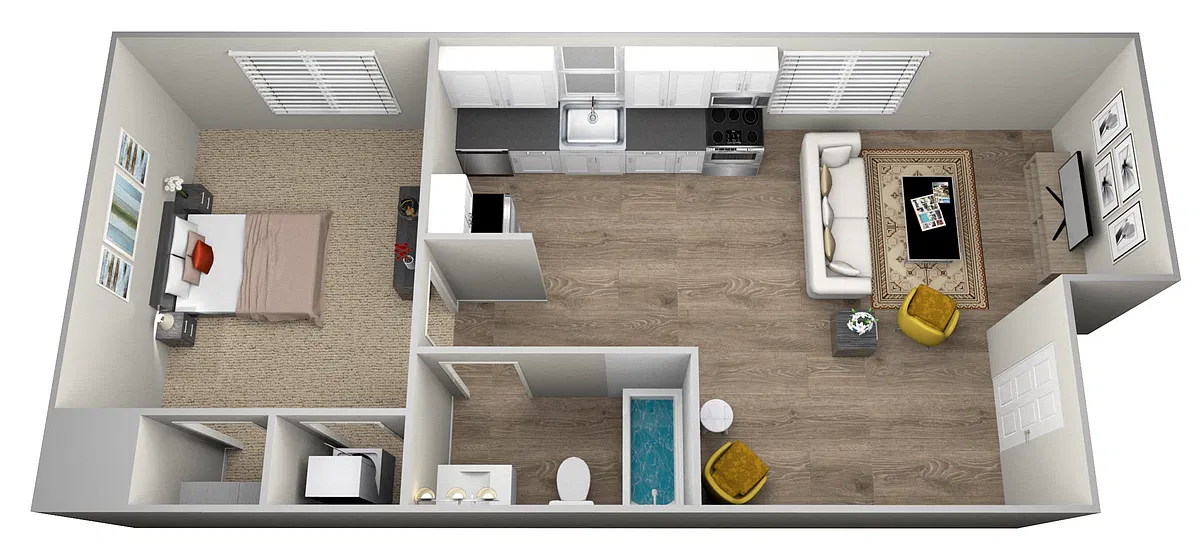 Floor plan Renovated Birch