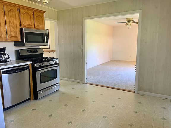Kitchen opens to Family Room