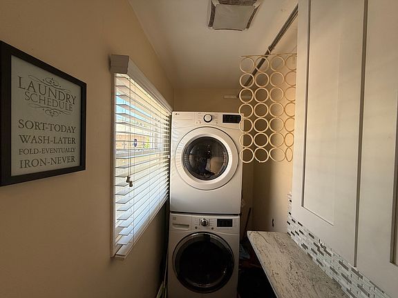 In Home Washer and Dryer