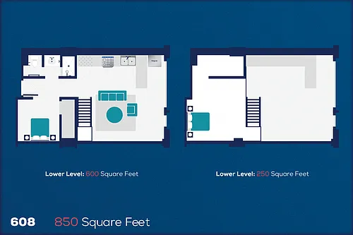 Floor plan 608
