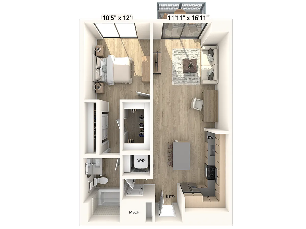 Floor plan A10