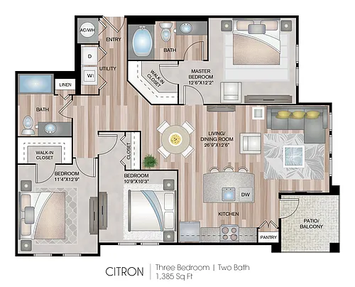 Floor plan Citron