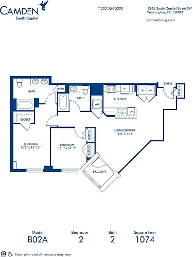Floor plan B02A