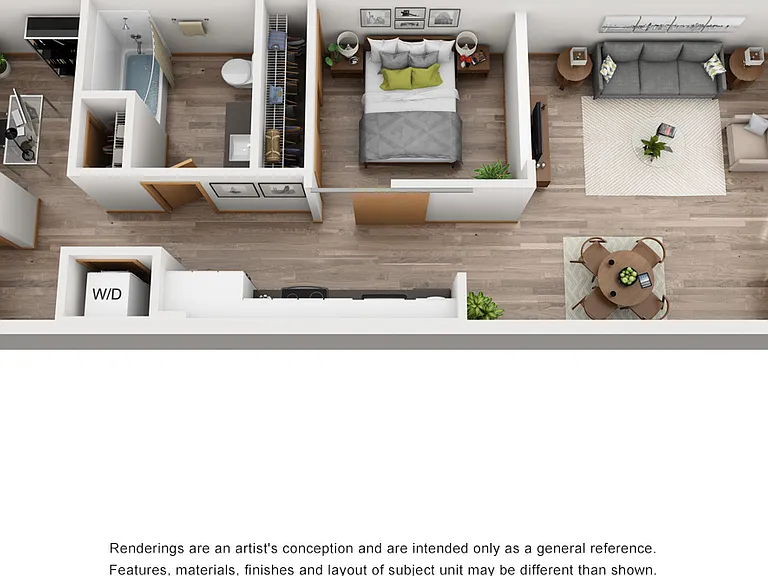 Aura West Seattle - 1BdAlcveA - 1 Beds - 1 Baths - 735 Sq. ft.