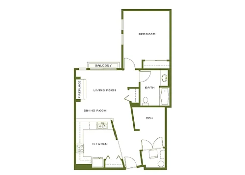 Floor plan HOME PLAN 5