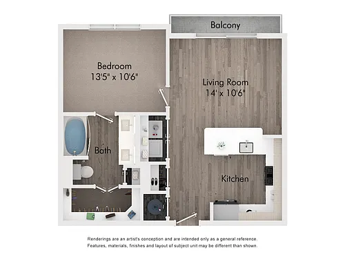 Floor plan A2B