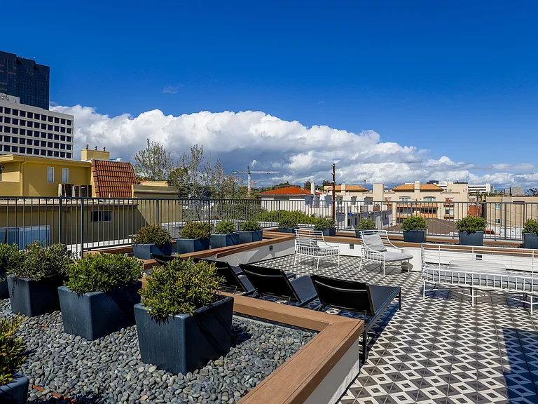 Rooftop Terrace of Barry Diamond by Wiseman
