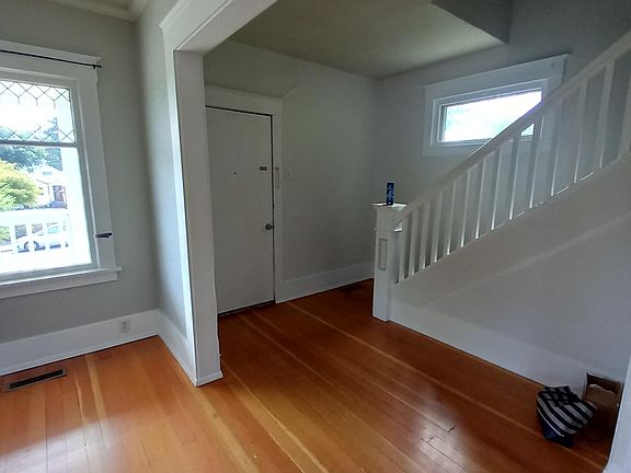 Stair View and Front Door