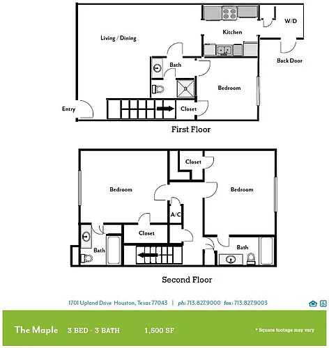 Floor plan THE MAPLE