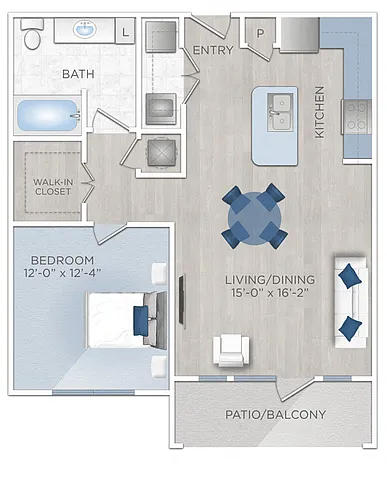Floor plan B12