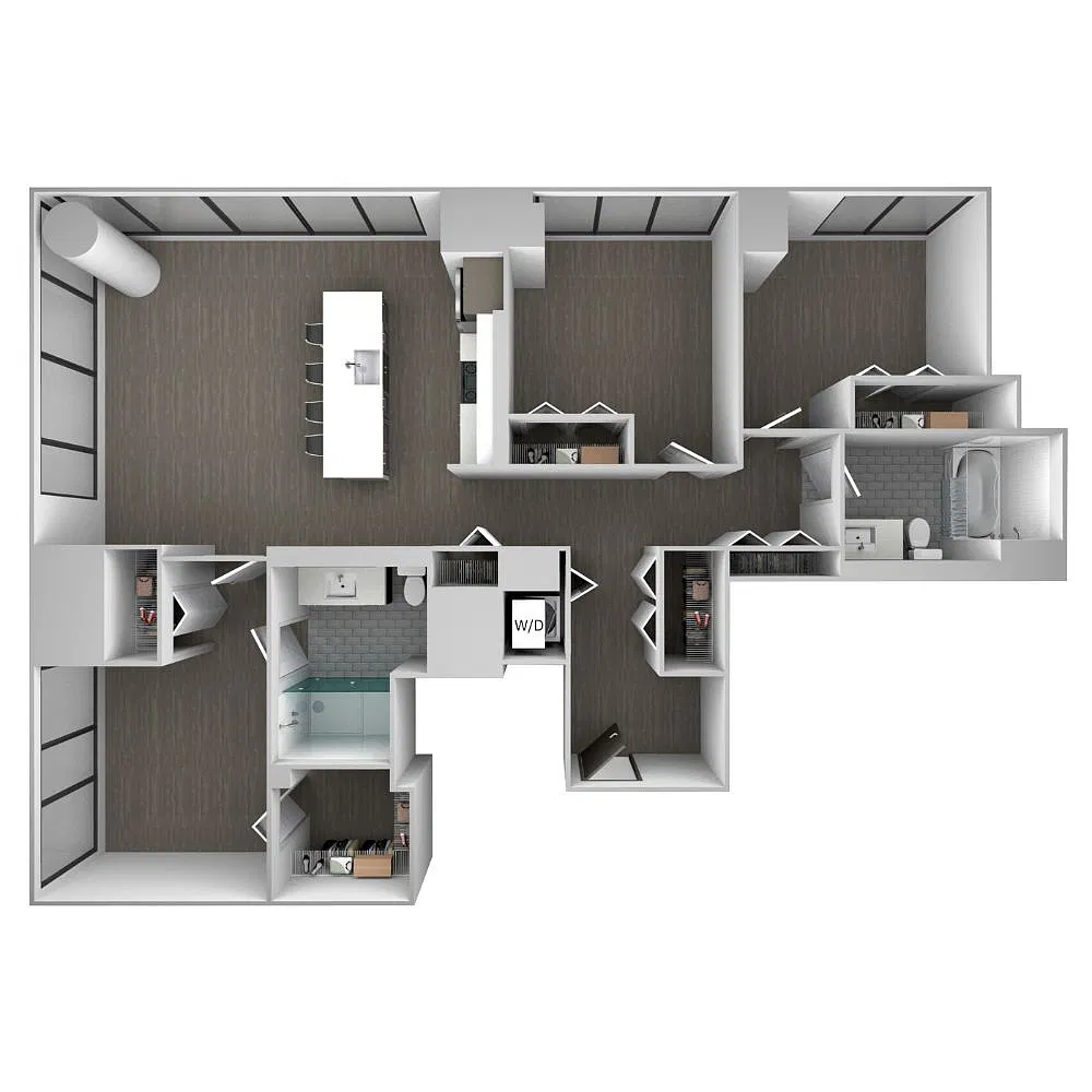 Floor plan Asp_3bph01