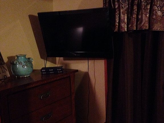 Bedroom attached to bathroom