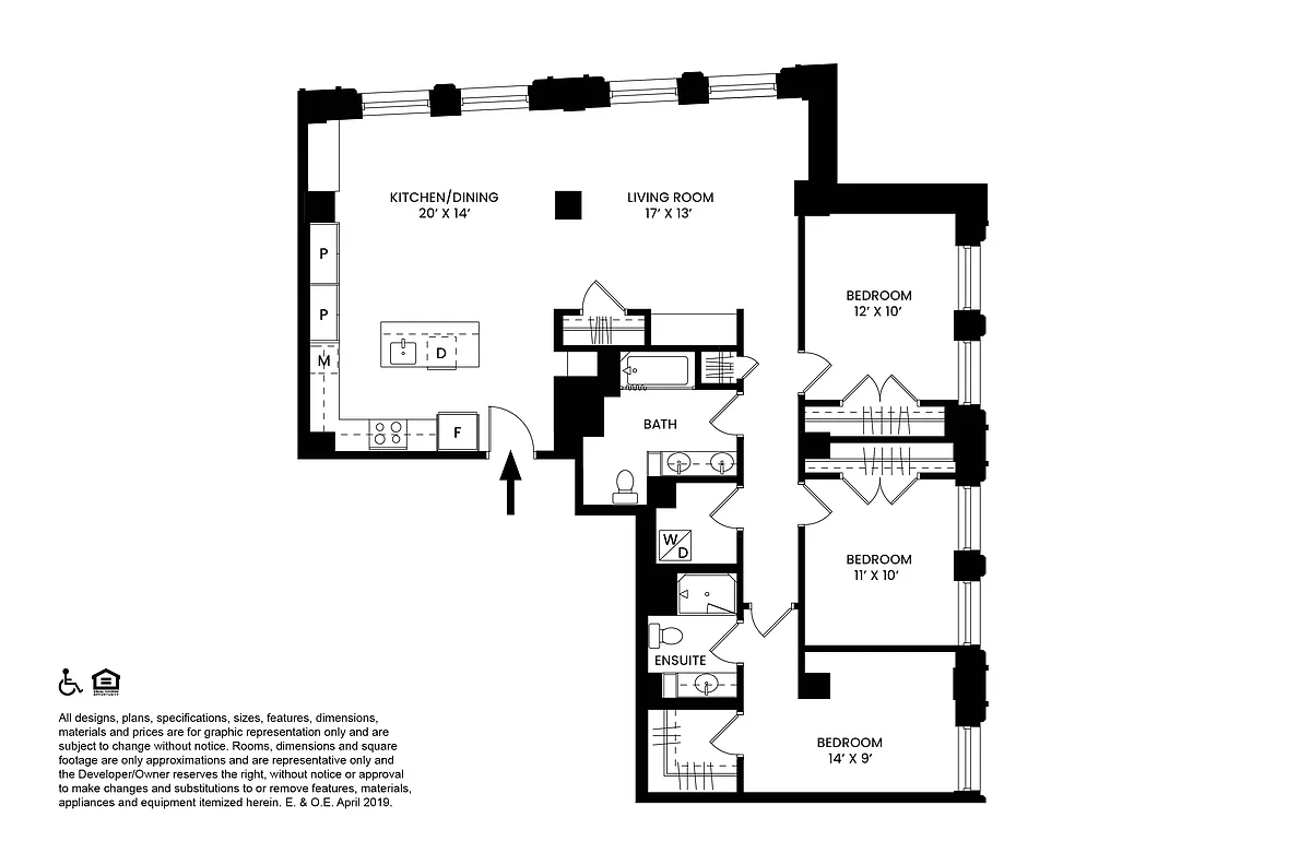 Floor plan K