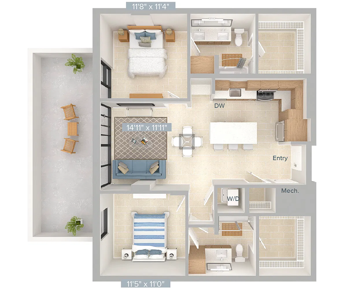 Floor plan B10-1FLR-1081Unit139