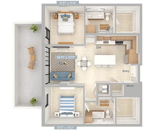 Floor plan B10-1FLR-1081Unit139