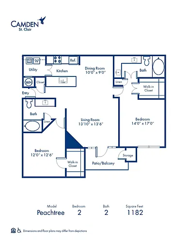 Floor plan Peachtree
